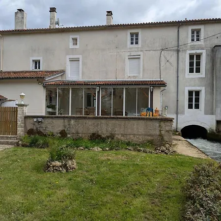 Ancien Moulin Rustique Avec Jardin, Wifi Et Parking, Animaux Acceptes - Fr-1-653-251 *